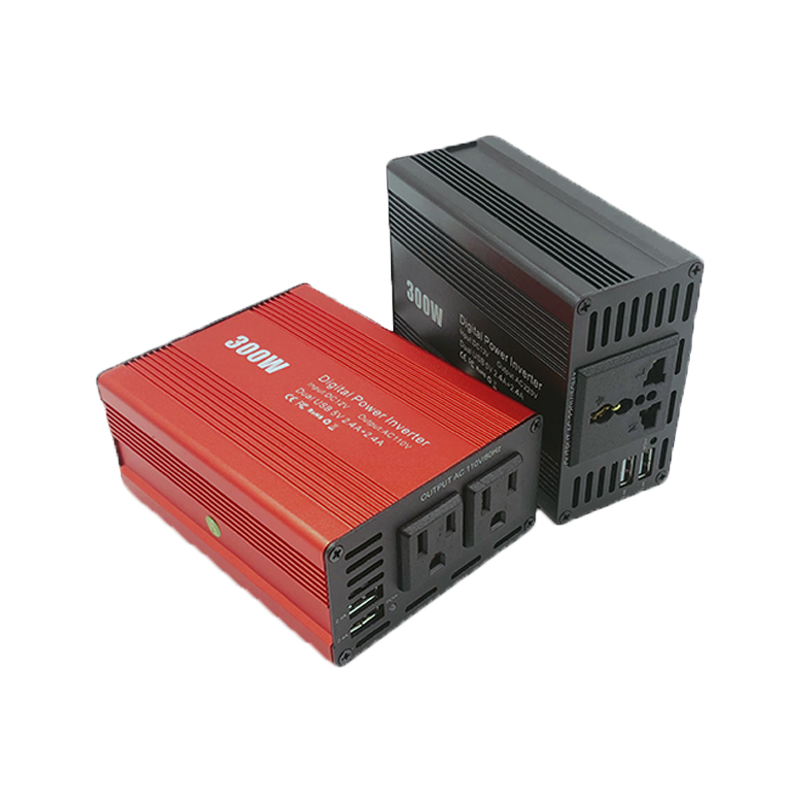 300W多功能車載逆變器電源DC12V轉220V/110V/230/240V